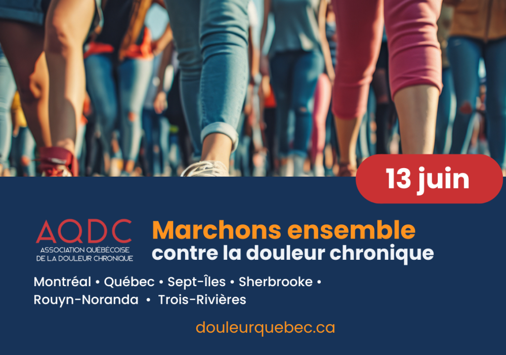 Marchons ensemble contre la douleur chronique 2026